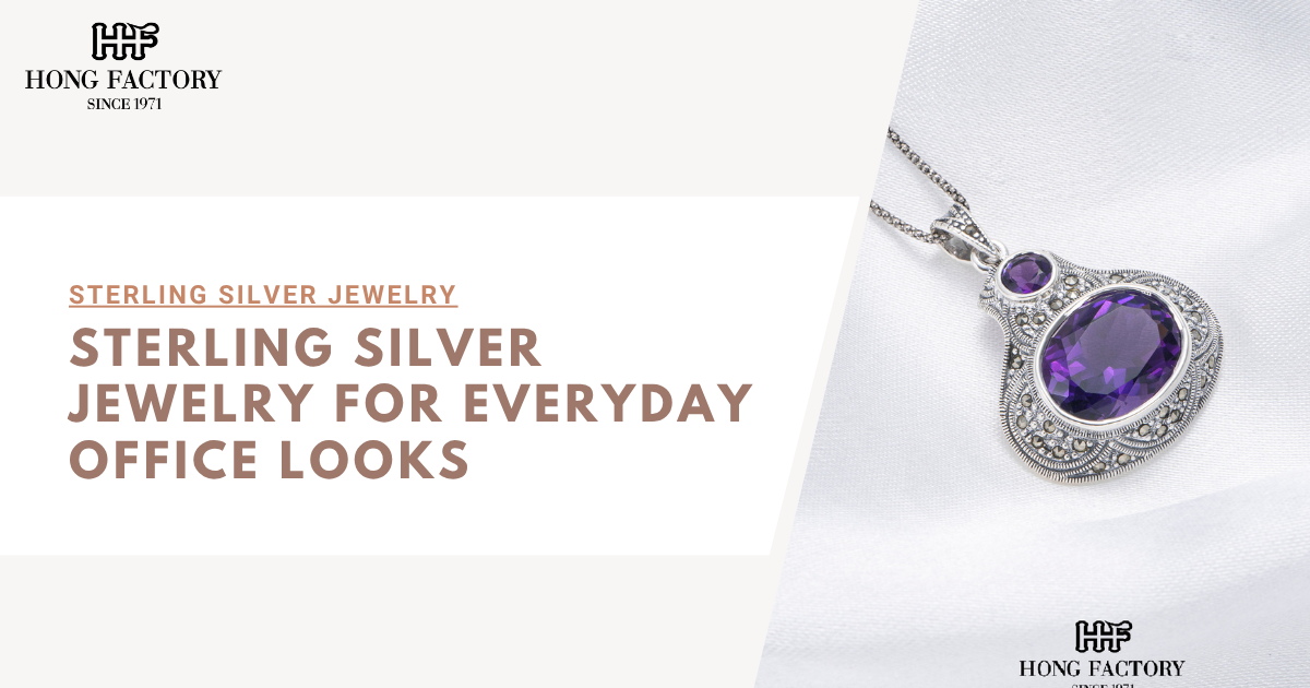Sterling Silver Jewelry for Everyday Office Looks