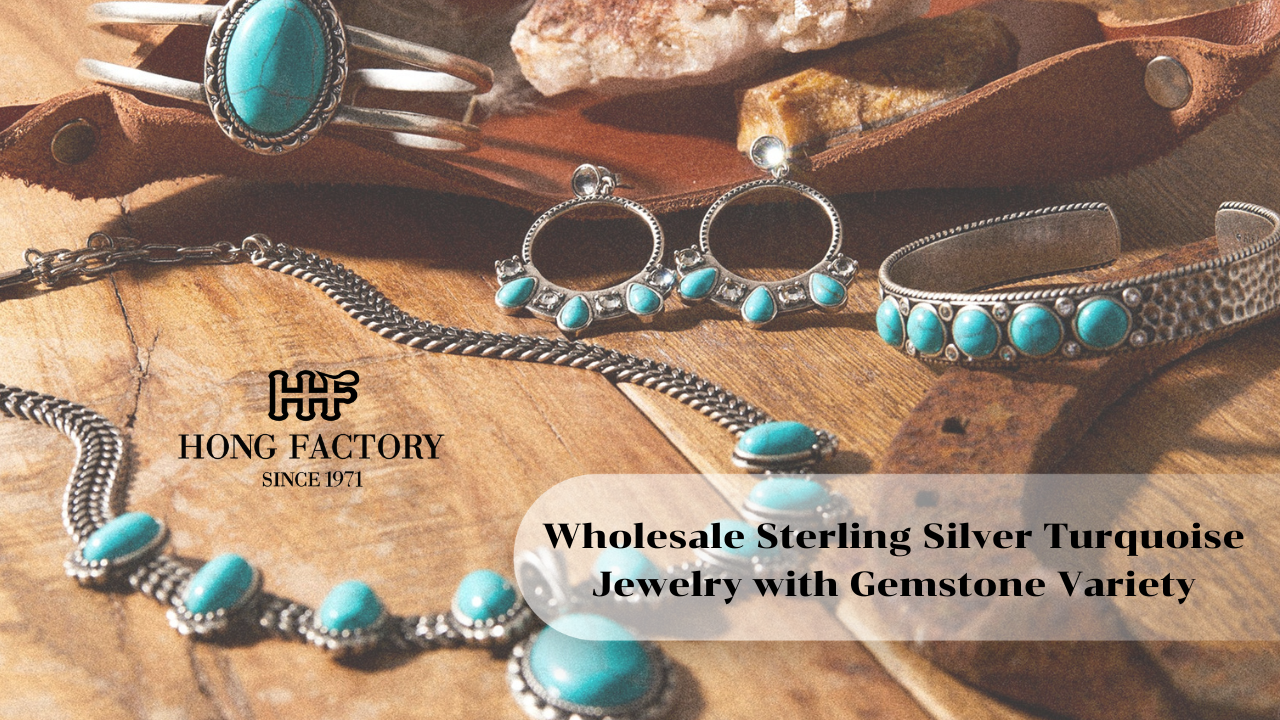 Wholesale Sterling Silver Turquoise Jewelry with Gemstone Variety