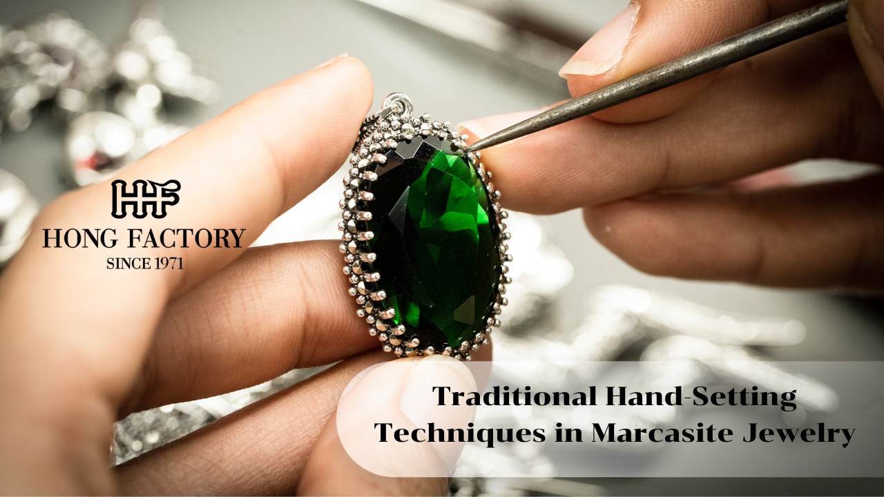 Traditional Hand-Setting Techniques in Marcasite Jewelry