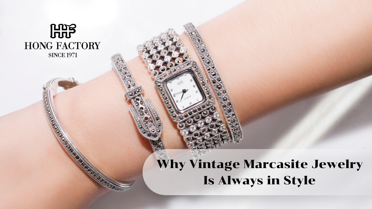 Why Vintage Marcasite Jewelry Is Always in Style