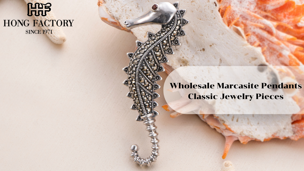 Wholesale Marcasite Pendants Classic Jewelry Pieces