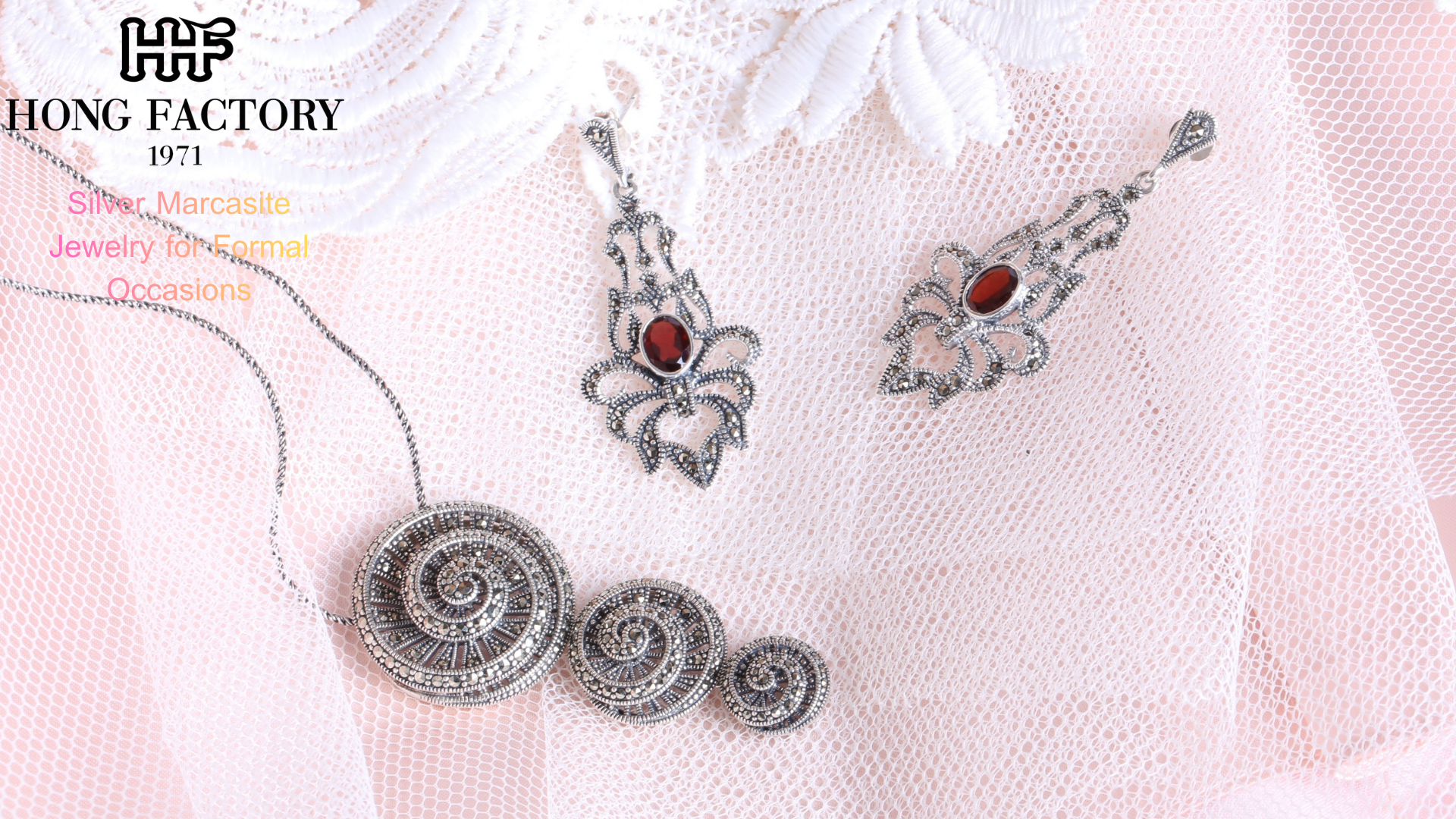 Silver Marcasite Jewelry