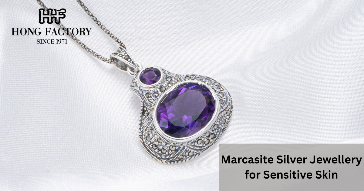 Marcasite Silver Jewellery for Sensitive Skin