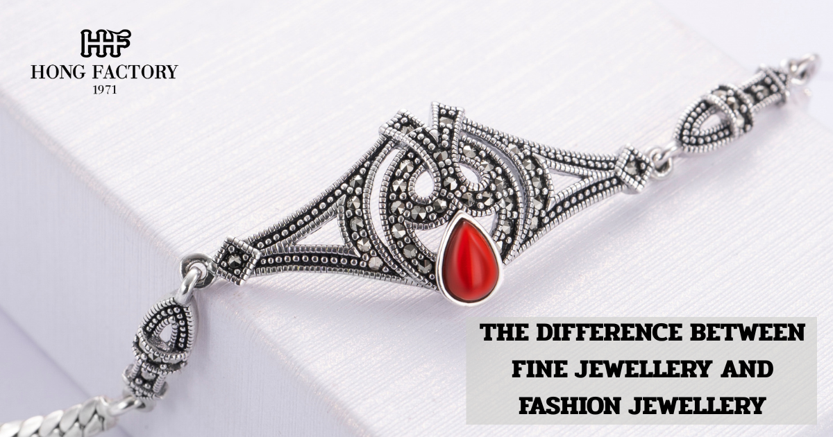 THE DIFFERENCE BETWEEN FINE JEWELLERY AND FASHION JEWELLERY