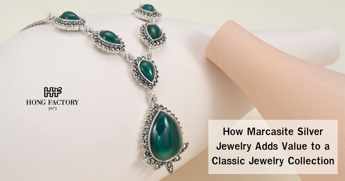 How Marcasite Silver Jewelry Adds Value to a Classic Jewelry Collection