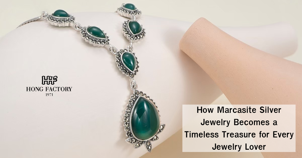 How Marcasite Silver Jewelry Becomes a Timeless Treasure for Every Jewelry Lover