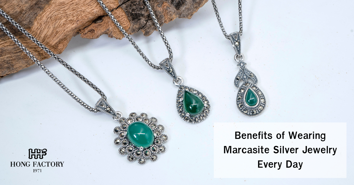 Benefits of Wearing Marcasite Silver Jewelry Every Day