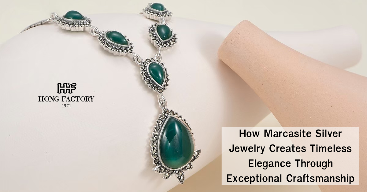 How Marcasite Silver Jewelry Creates Timeless Elegance Through Exceptional Craftsmanship